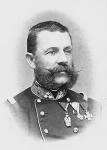 Oberst Heinrich von Giesl as the commander of the Wiener Militär-Polizei-Korps