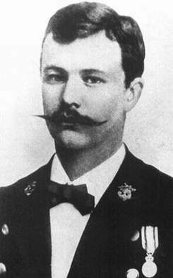 Franz Lehár in the uniform of a naval Kapellmeister