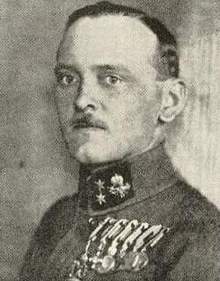 Alois Windisch as an Oberleutnant in IR.14